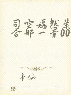 司空嫣然叶凡结合哪一章0097