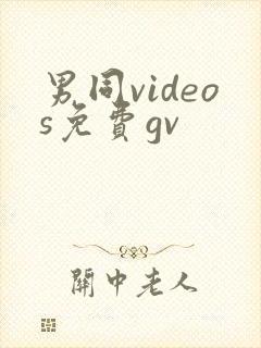 男同videos免费gv