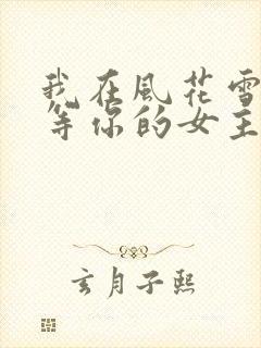 我在风花雪月里等你的女主