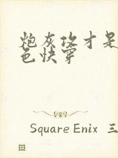 炮灰攻才是真绝色快穿封面