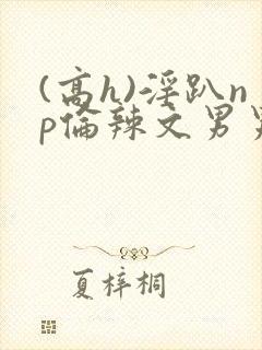 (高h)淫趴np伦辣文男男