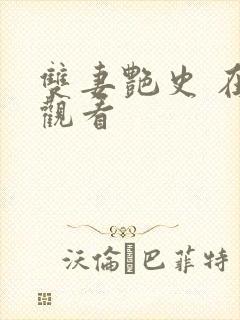 双妻艳史 在线观看封面