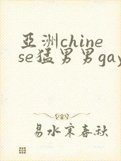 亚洲chinese猛男男gay