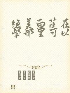 绝美白莲在线教学那里可以看