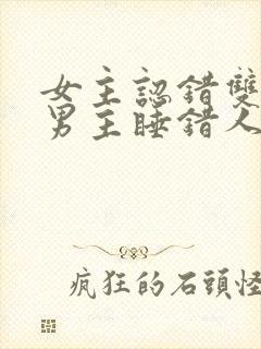 女主认错双胞胎男主睡错人的小说