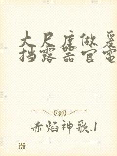 大尺度做爰无遮挡露器官电影