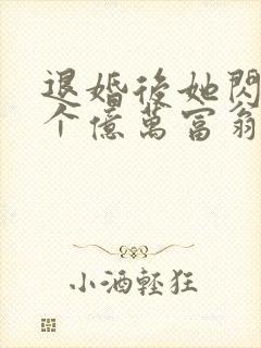 退婚后她闪婚了个亿万富翁封面