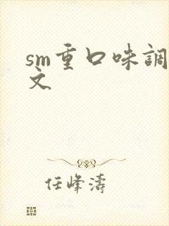 sm重口味调教文