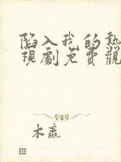 陷入我的热恋电视剧免费观看全集封面