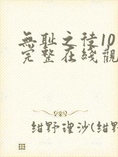 无耻之徒10季完整在线观看高清美剧封面