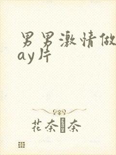 男男激情做爰gay片