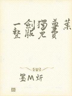 一剑独尊叶玄完整版免费