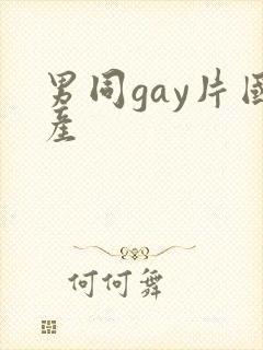 男同gay片国产封面
