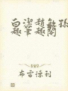 白洁赵敏孙倩笔趣笔趣阁封面
