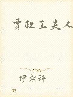 贾政王夫人
