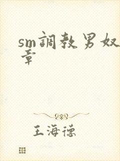 sm调教男奴文章