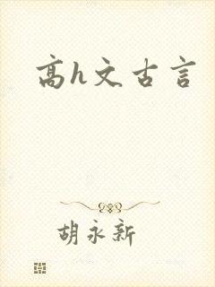 高h文古言封面
