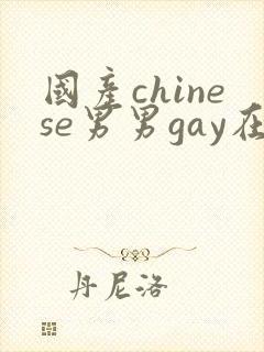 国产chinese男男gay在线播放video