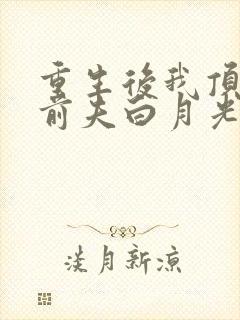 重生后我顶替了前夫白月光把