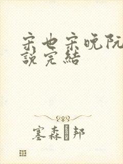 宋也宋晚阮阮小说完结