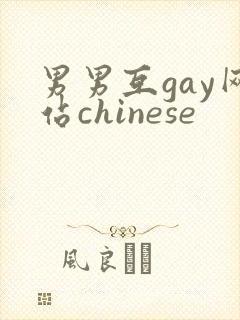 男男互gay网站chinese封面