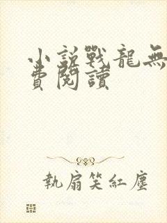 小说战龙无双免费阅读封面