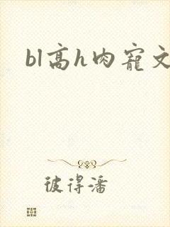 bl高h肉宠文