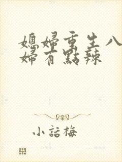 媳妇重生八零媳妇有点辣