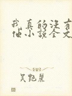 我真的没有引诱他小说全文免费阅读笔趣阁
