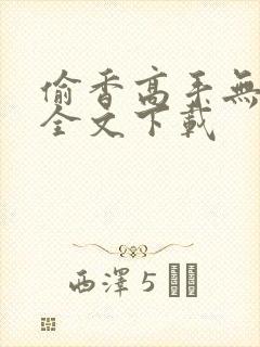 偷香高手无删减全文下载
