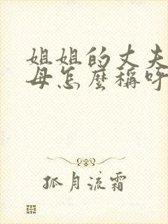 姐姐的丈夫的父母怎么称呼