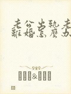 老公出轨老婆提离婚怎么办