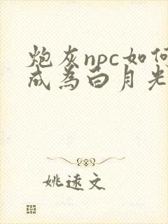 炮灰npc如何成为白月光笔趣阁