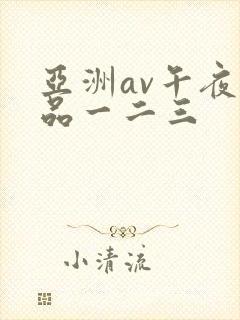 亚洲av午夜精品一二三