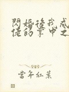 闪婚后我成了大佬的掌中之物全集短剧