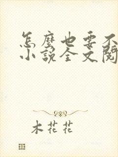 怎么也要不够她小说全文阅读封面