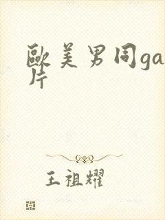 欧美男同gay片