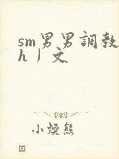 sm男男调教〈h丿文