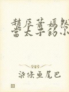 赵辰萧嫣然穿越当太子的小说