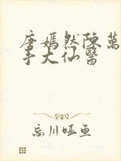 唐嫣然陈万里妙手大仙医封面