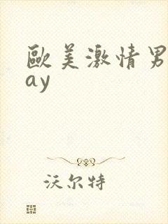欧美激情男同gay封面