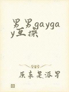 男男gaygay互操封面