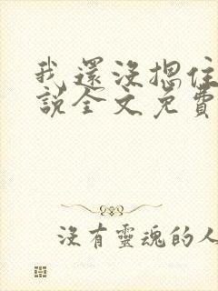 我还没摁住她小说全文免费阅读无弹窗