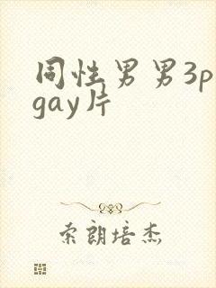 同性男男3p黄gay片