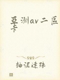 亚洲av二区不卡