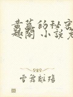 黄蓉的秘密 笔趣阁 小说免费阅读下载