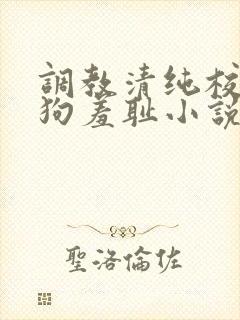 调教清纯校花母狗羞耻小说封面