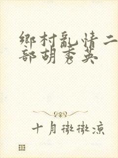 乡村乱情二十七部胡秀英封面