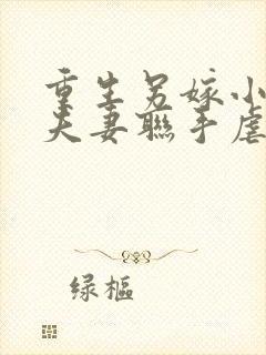 重生另嫁小叔,夫妻联手虐渣笔趣阁无错版