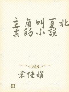 主角叫夏北许馨柔的小说